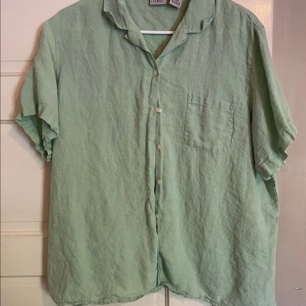 vintage LL Bean button up